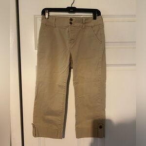 Khaki Capris